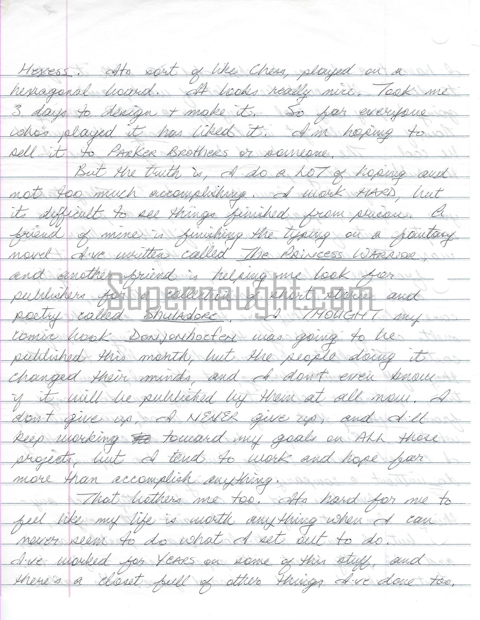 Sean Sellers 7 Page Letter to his Dad with Envelope Set Both Signed image 4