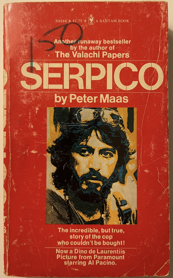 Serpico Paperback 1974 Peter Maas