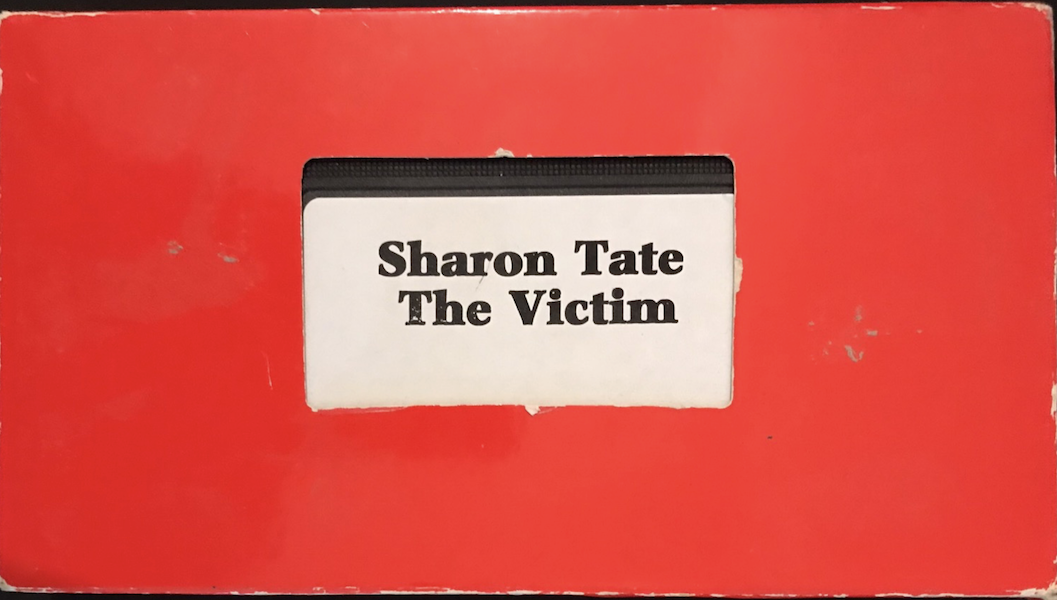 Sharon Tate The Victim Bill Nelson Original VHS