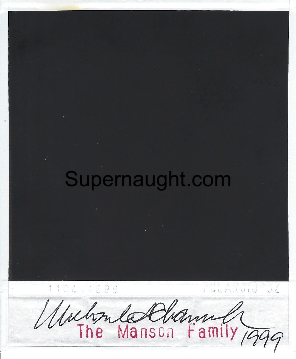 Spahn Ranch August 9 1999 Polaroid Charles Manson Family Hideout image 2