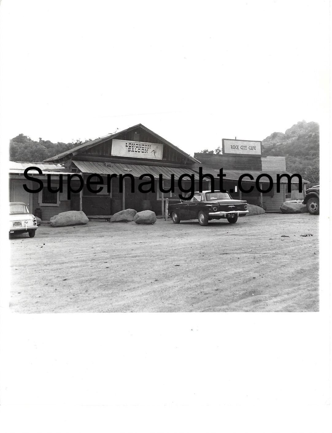Spahn Ranch Longhorn Saloon Manson Family Hideout Press Photo