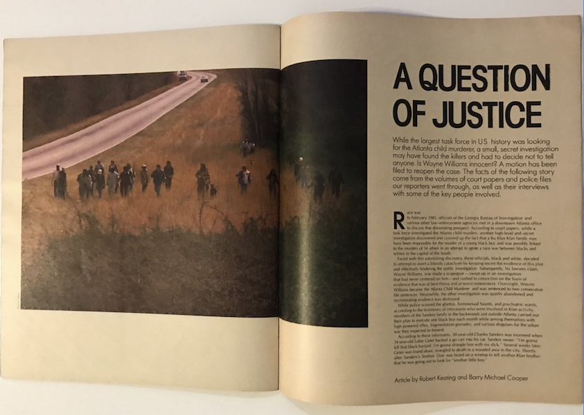 Spin Magazine Atlanta Child Murders Ozzy Osbourne September 1986 image 2