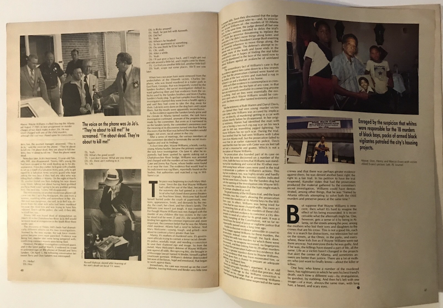 Spin Magazine Atlanta Child Murders Ozzy Osbourne September 1986 image 3