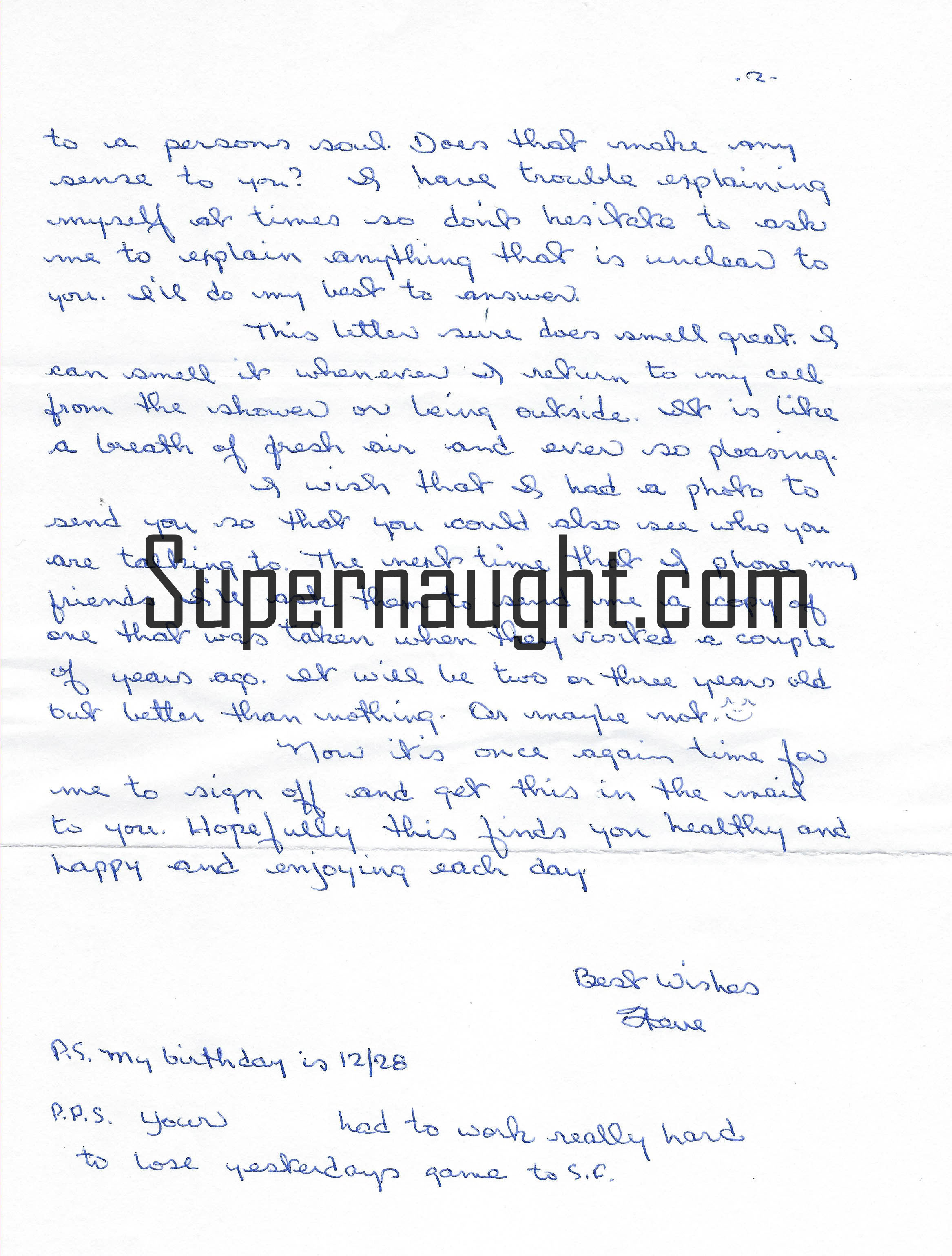 Steve Catlin Letter and Envelope Set Both Signed image 2