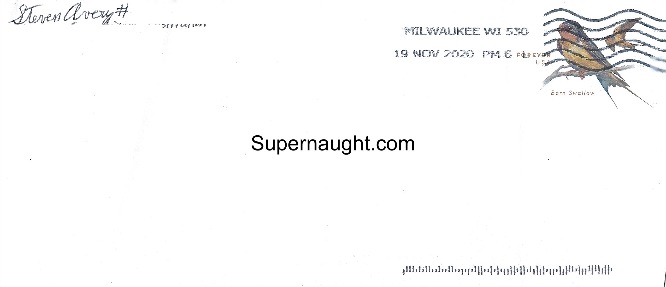Steven Avery Letter And Envelope Set Both Signed image 3