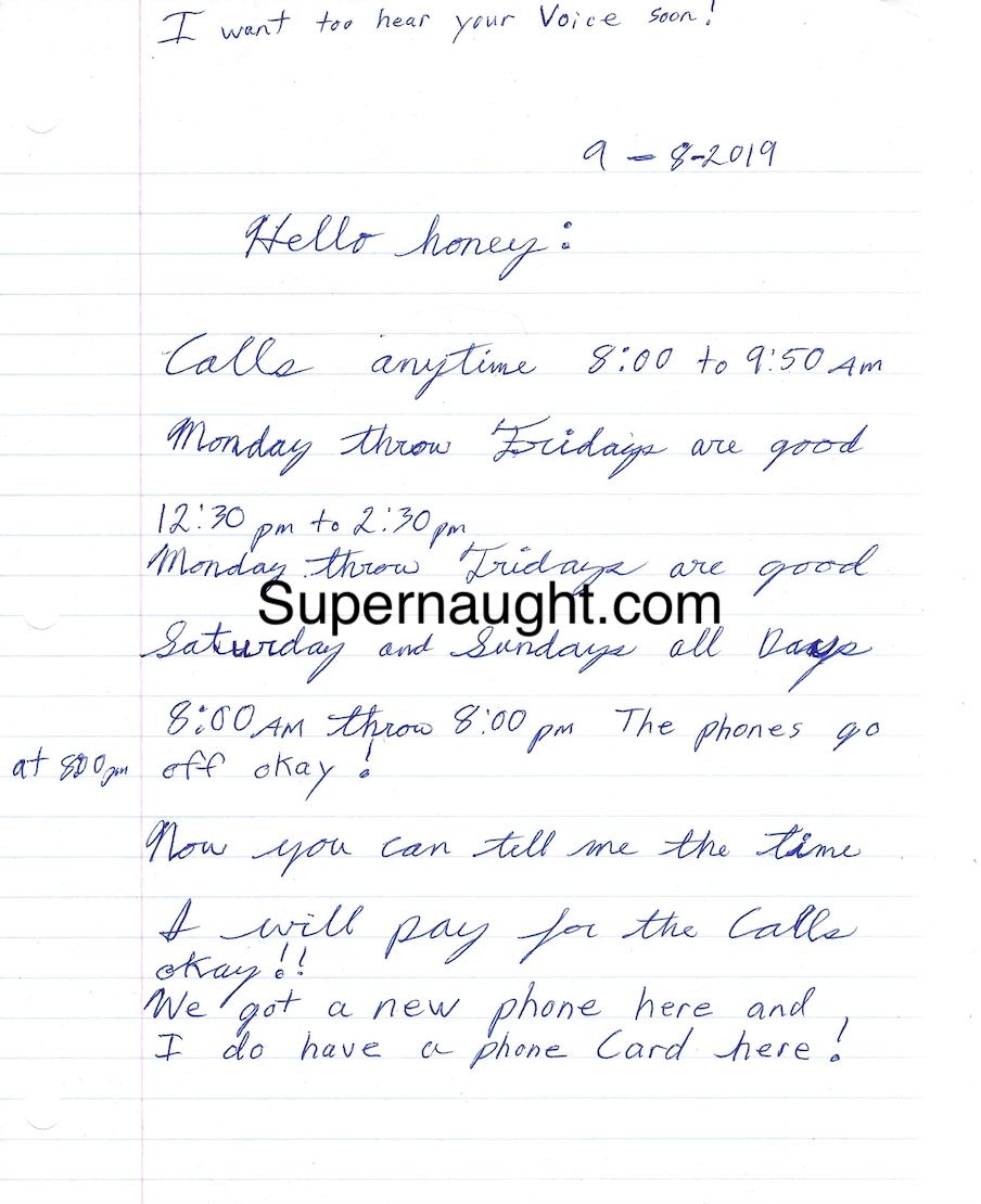 Steven Avery Letter with DNA and Envelope Both Signed image 3