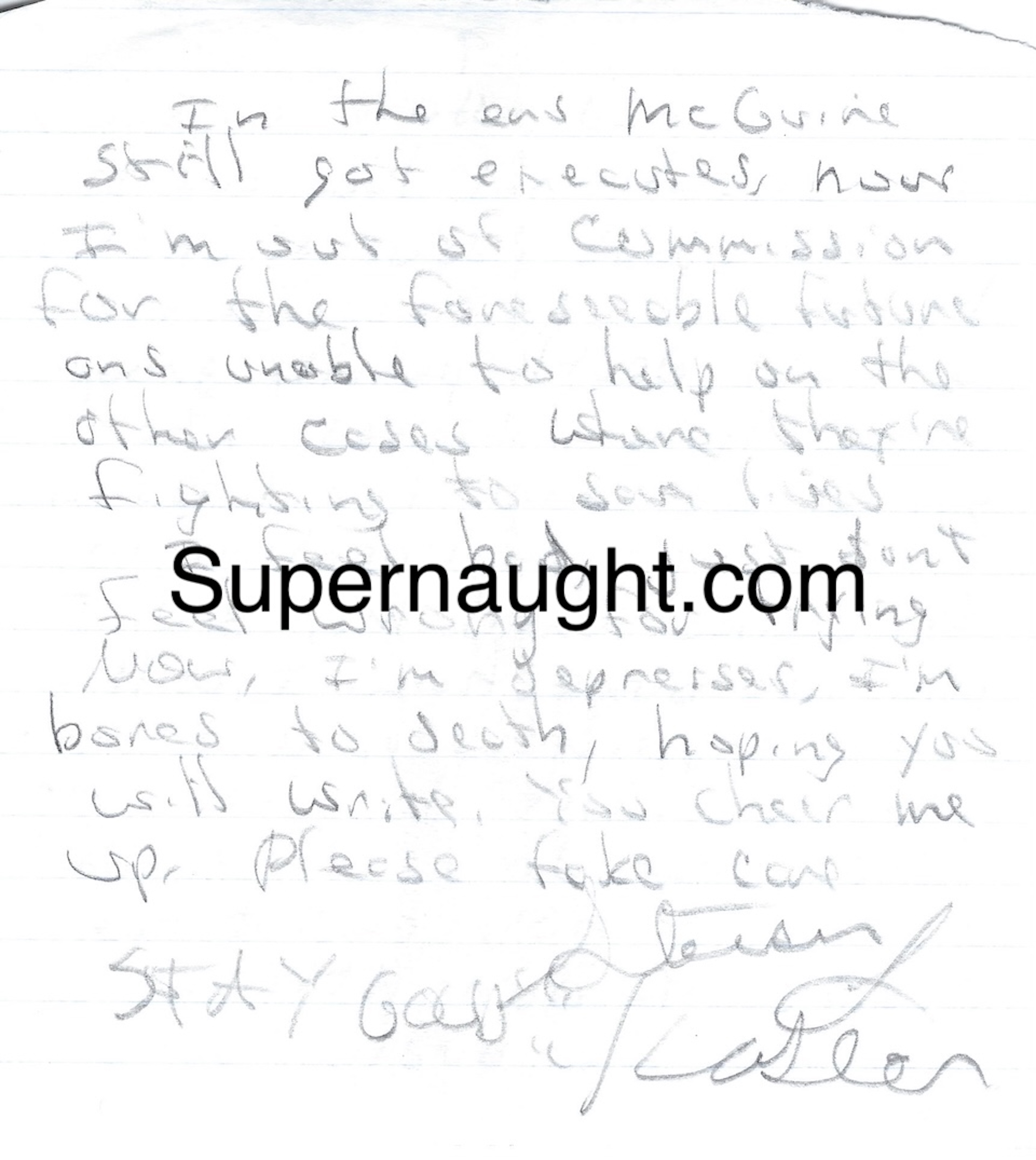 Steven Kasler Signed 10 Page Letter to Christa Pike image 2