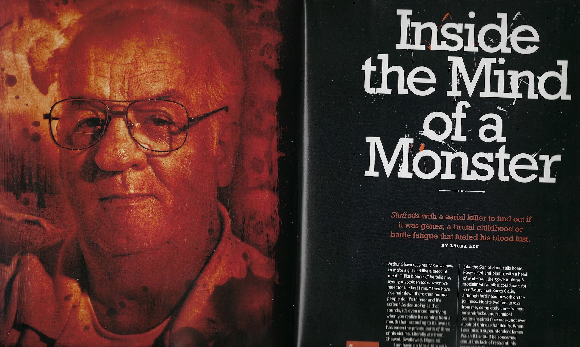 Stuff Magazine May 2005 Inside The Mind Of A Monster Arthur Shawcross image 2