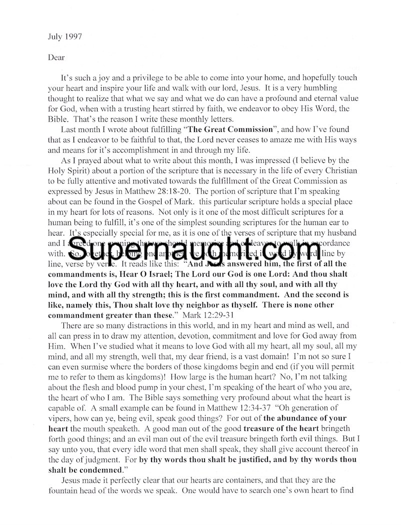 Susan Atkins Four Page Letter Autographed with Envelope image 2