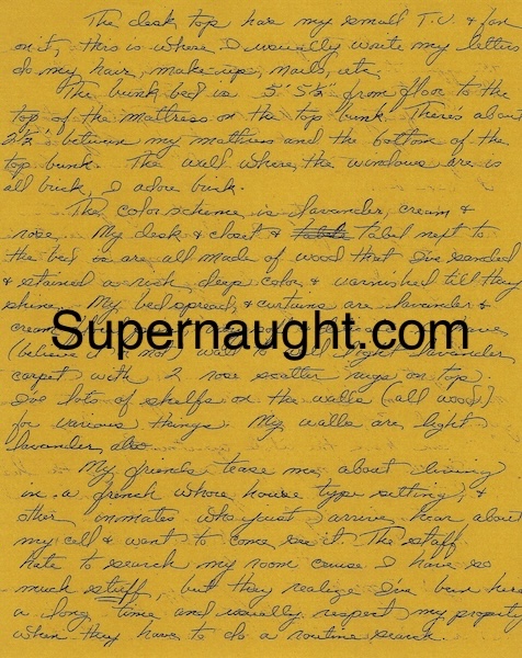 Susan Atkins Cell Diagram Illustration and Letter Both Copies image 2