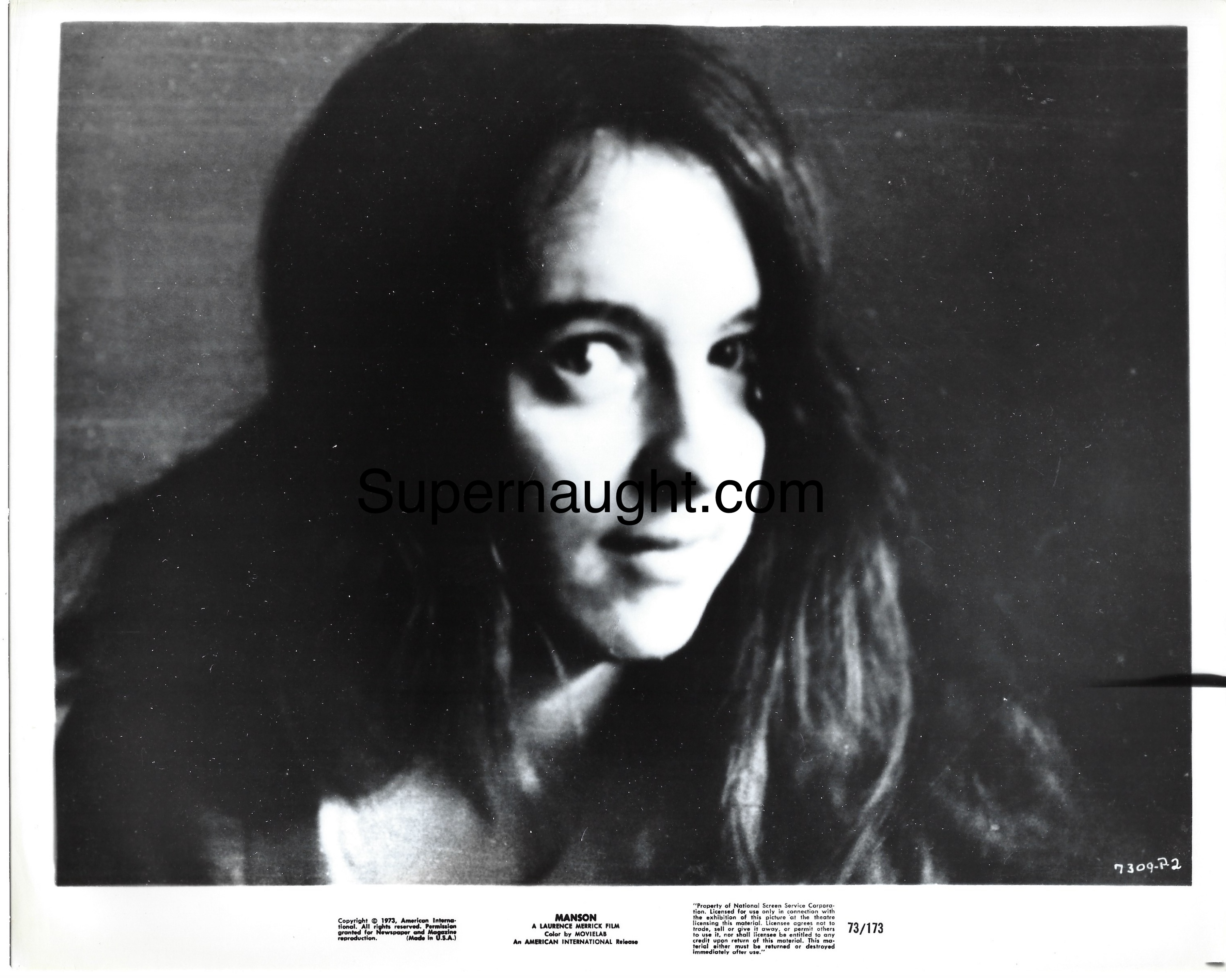 Susan Atkins Manson 1973 Hendrickson Documentary Photo