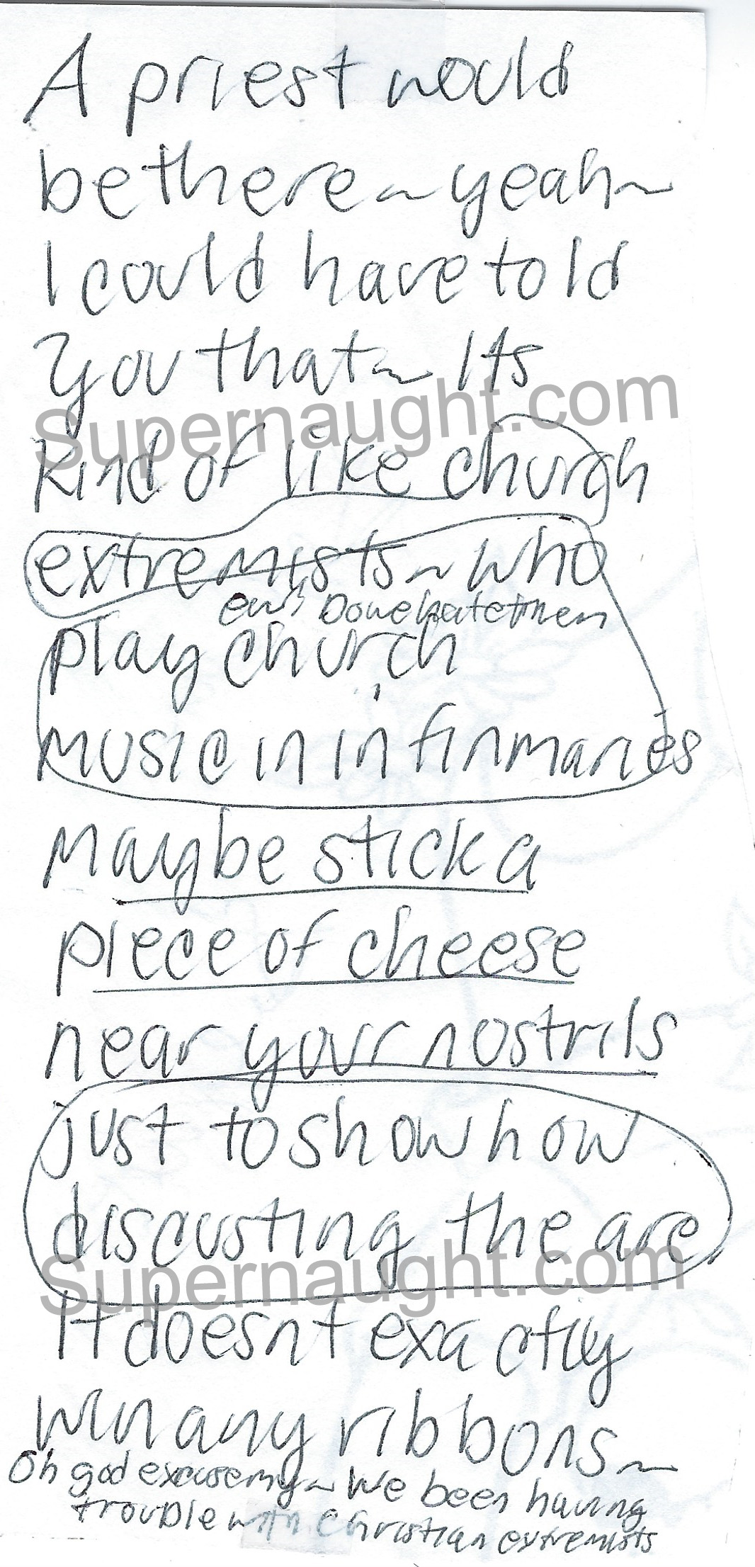 Sylvia Seegrist Christian Extremists Signed