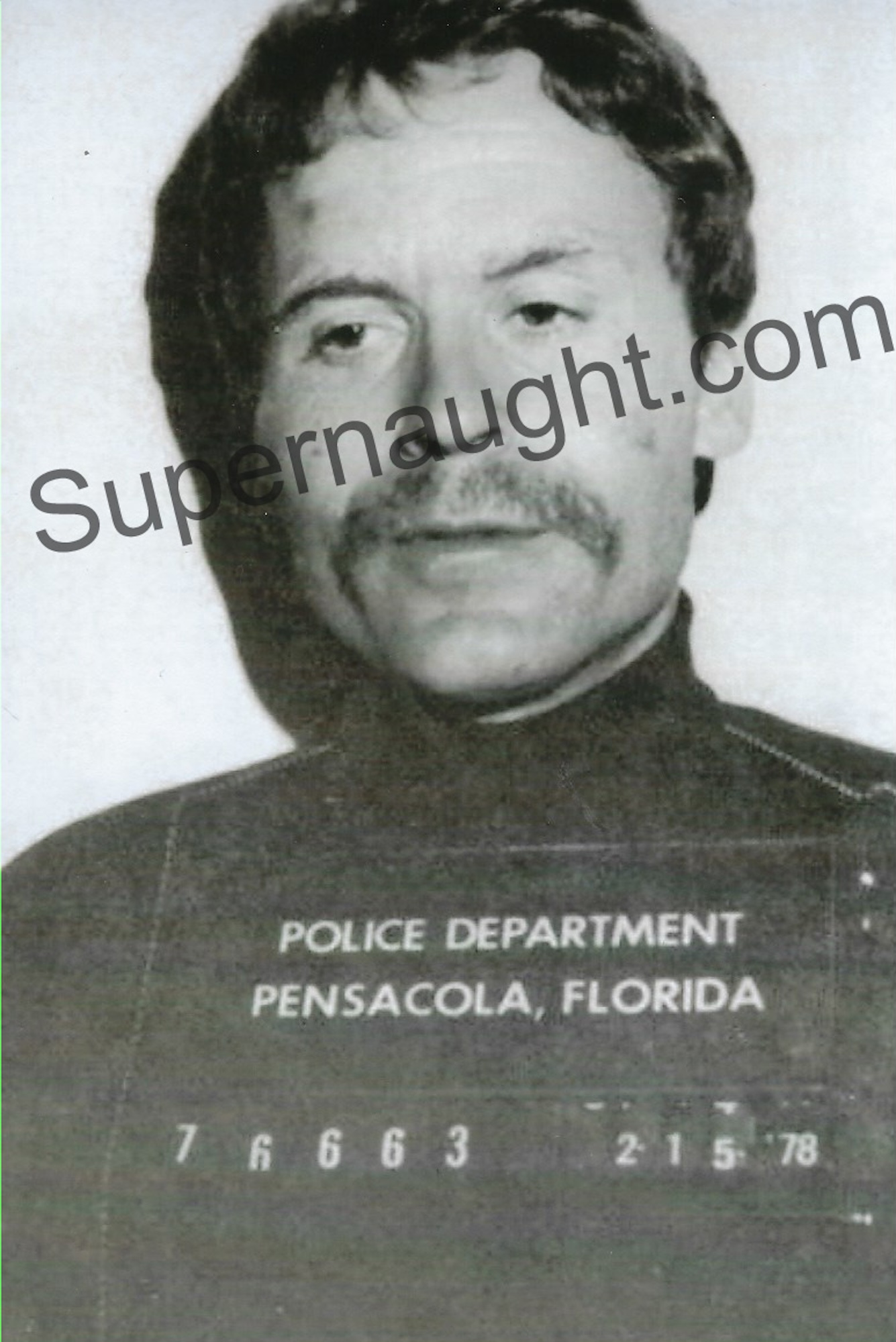 Ted Bundy 1978 Pensacola Mugshot Photo