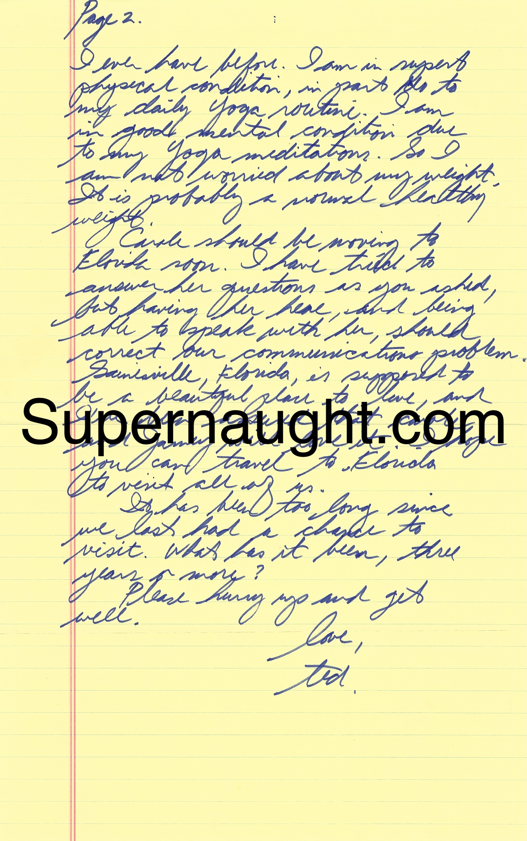 Ted Bundy 1979 Letter Signed With Envelope image 2