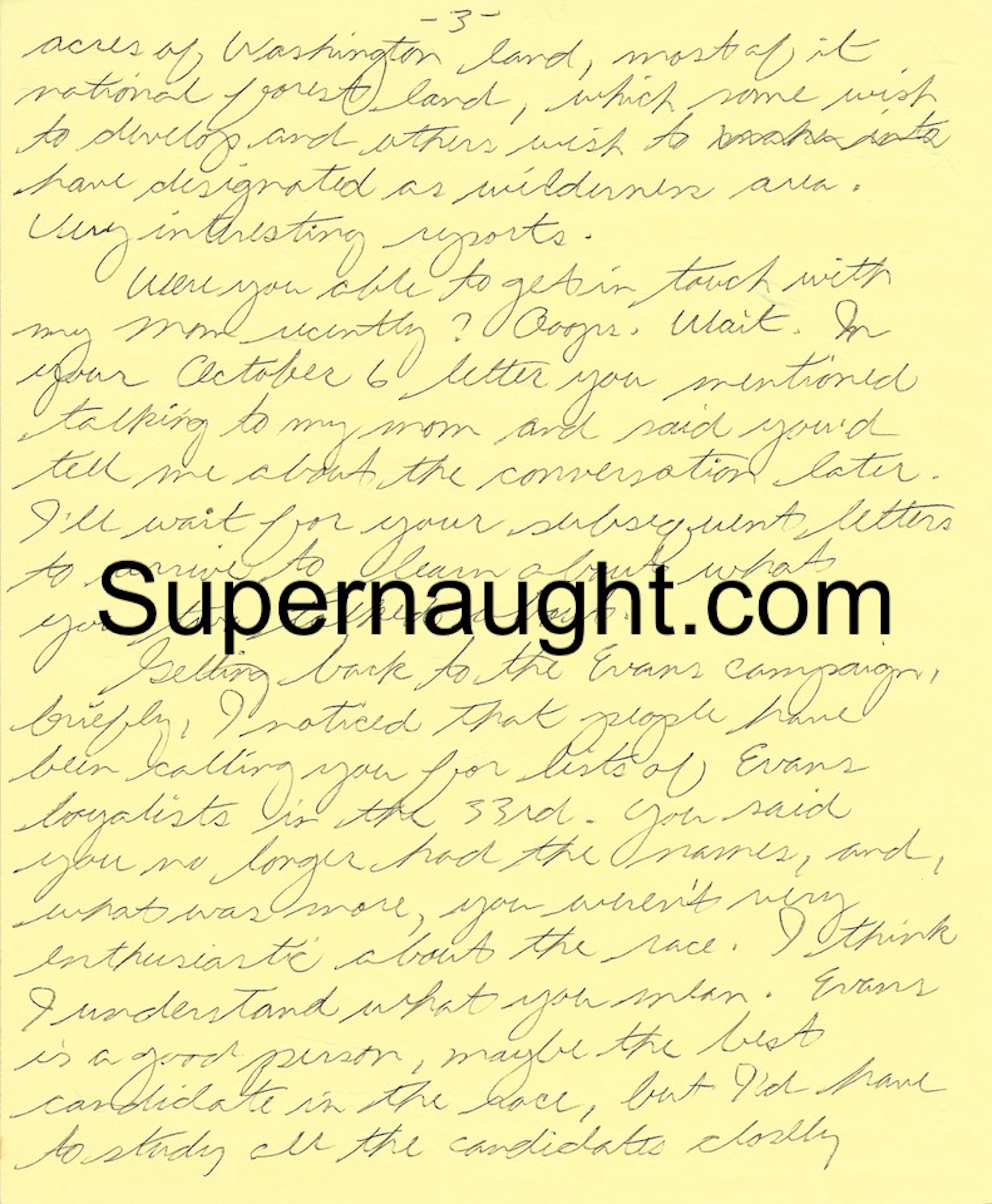 Ted Bundy Four Page Letter and Envelope Both Signed image 3