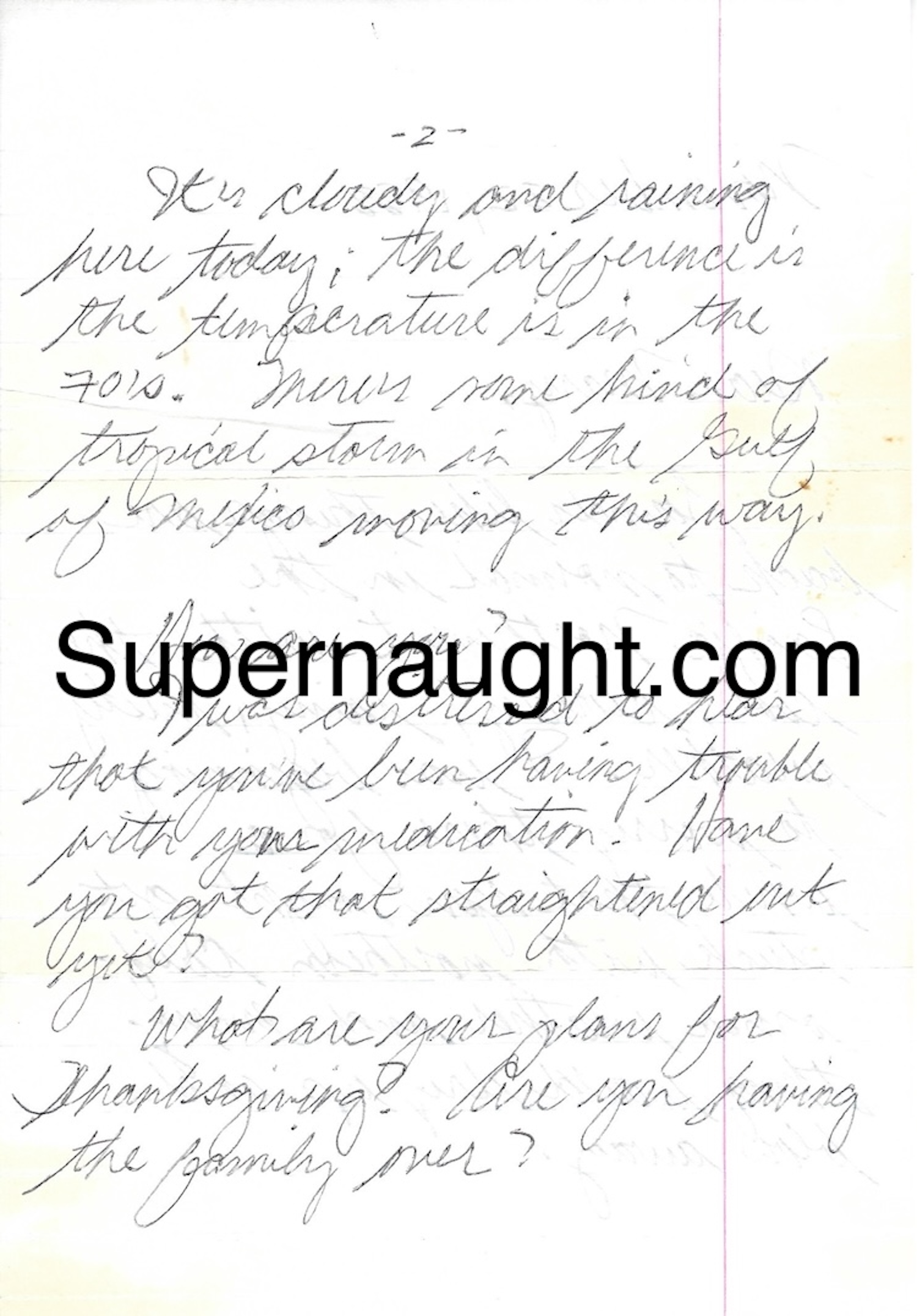 Ted Bundy Letter Envelope Set Both Signed November 1988 image 2