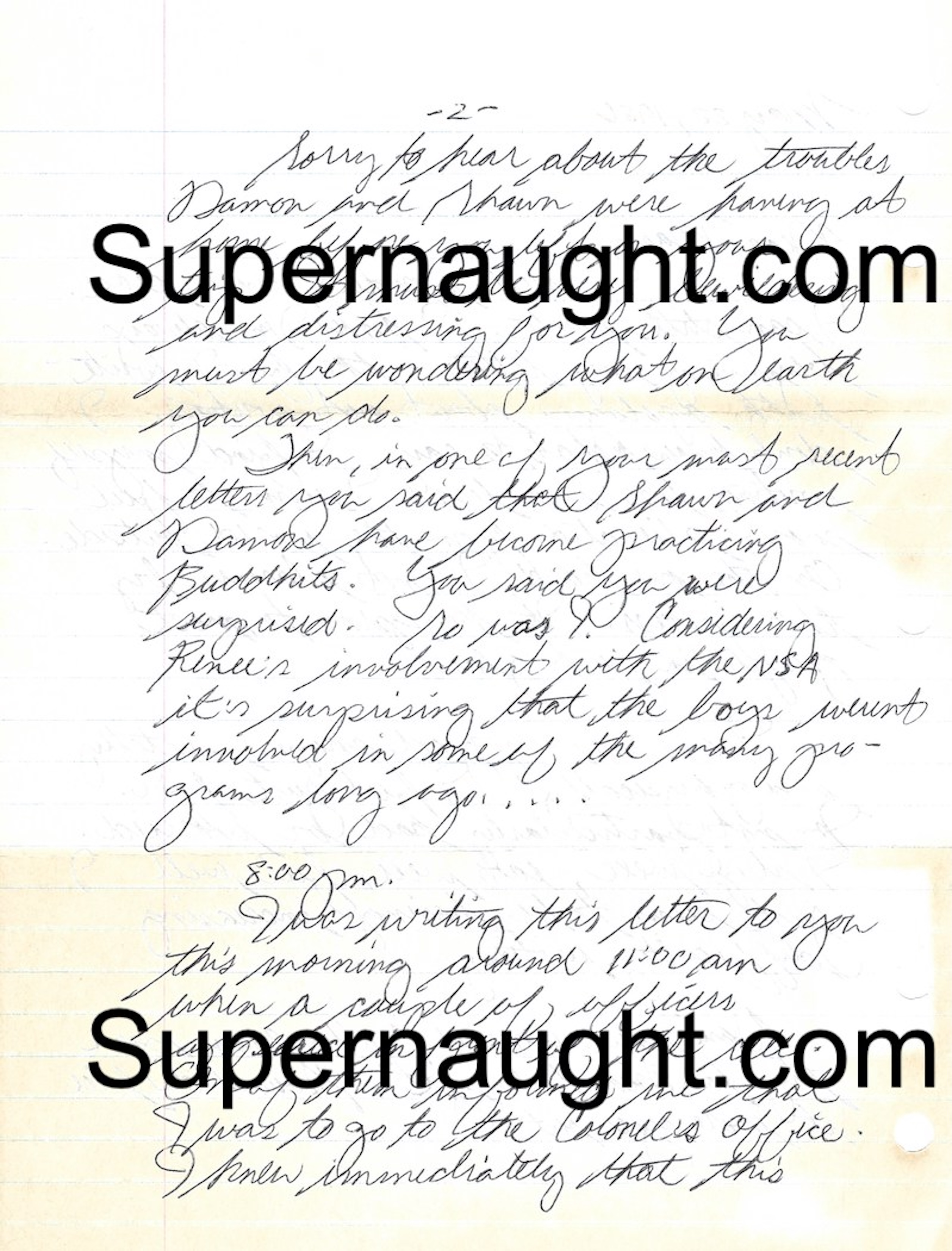 Ted Bundy Signed Five Page Letter and Envelope image 2