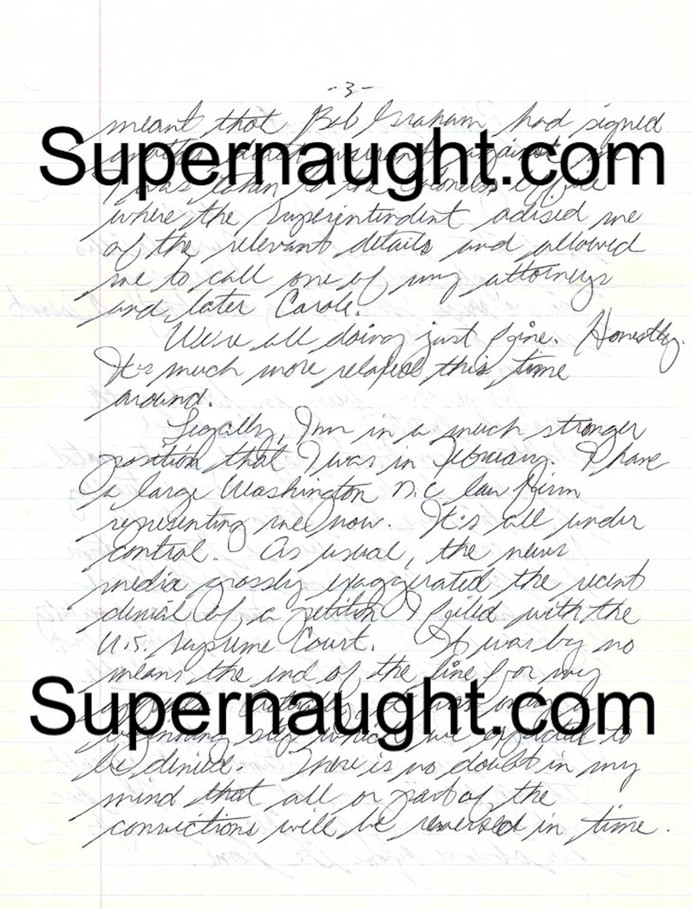 Ted Bundy Signed Five Page Letter and Envelope image 3
