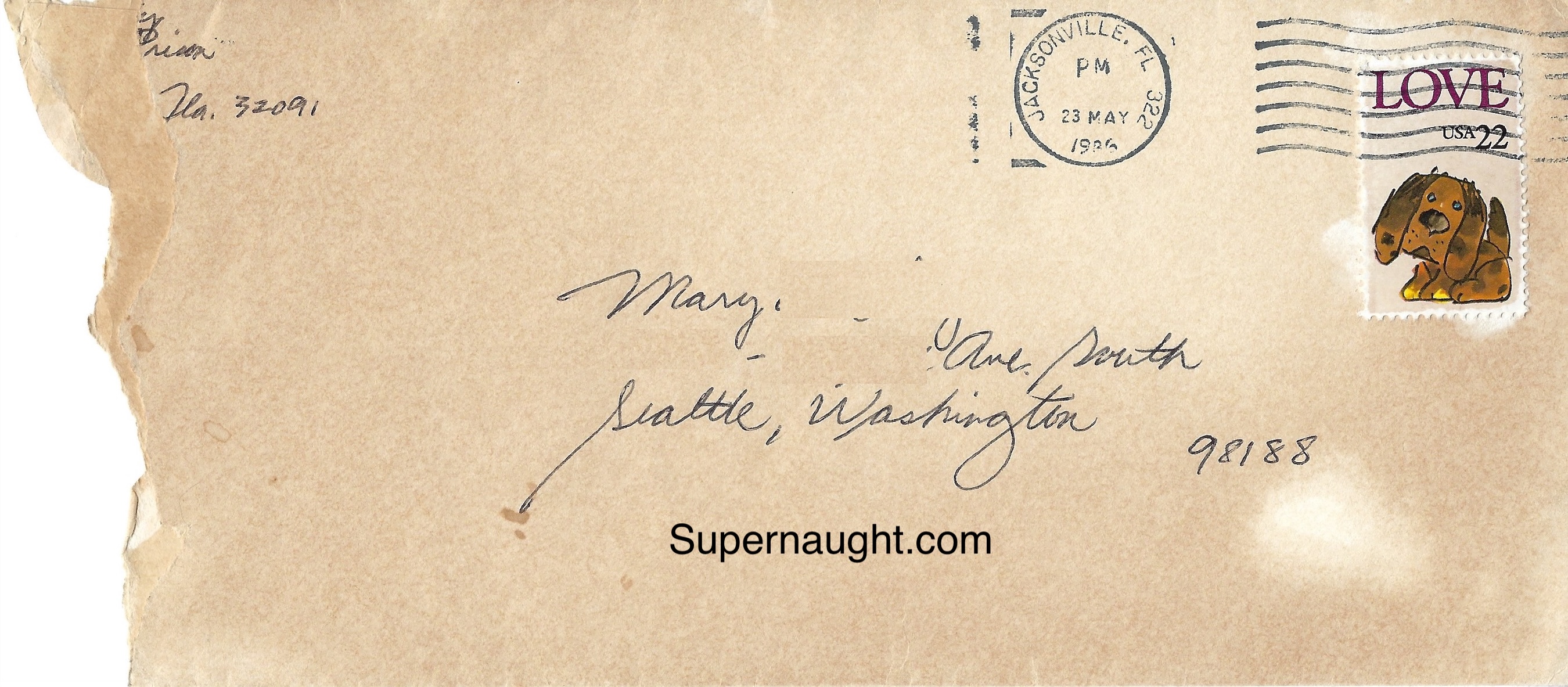 Ted Bundy Signed Five Page Letter and Envelope image 6