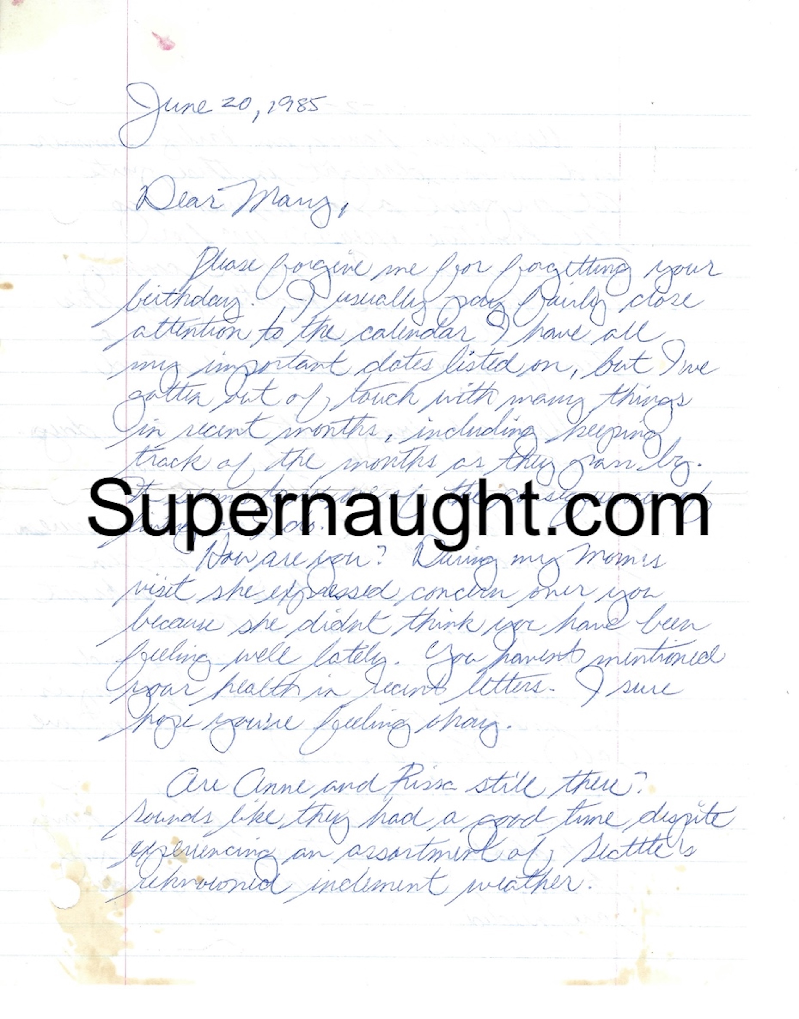 Ted Bundy Signed Four Page Letter