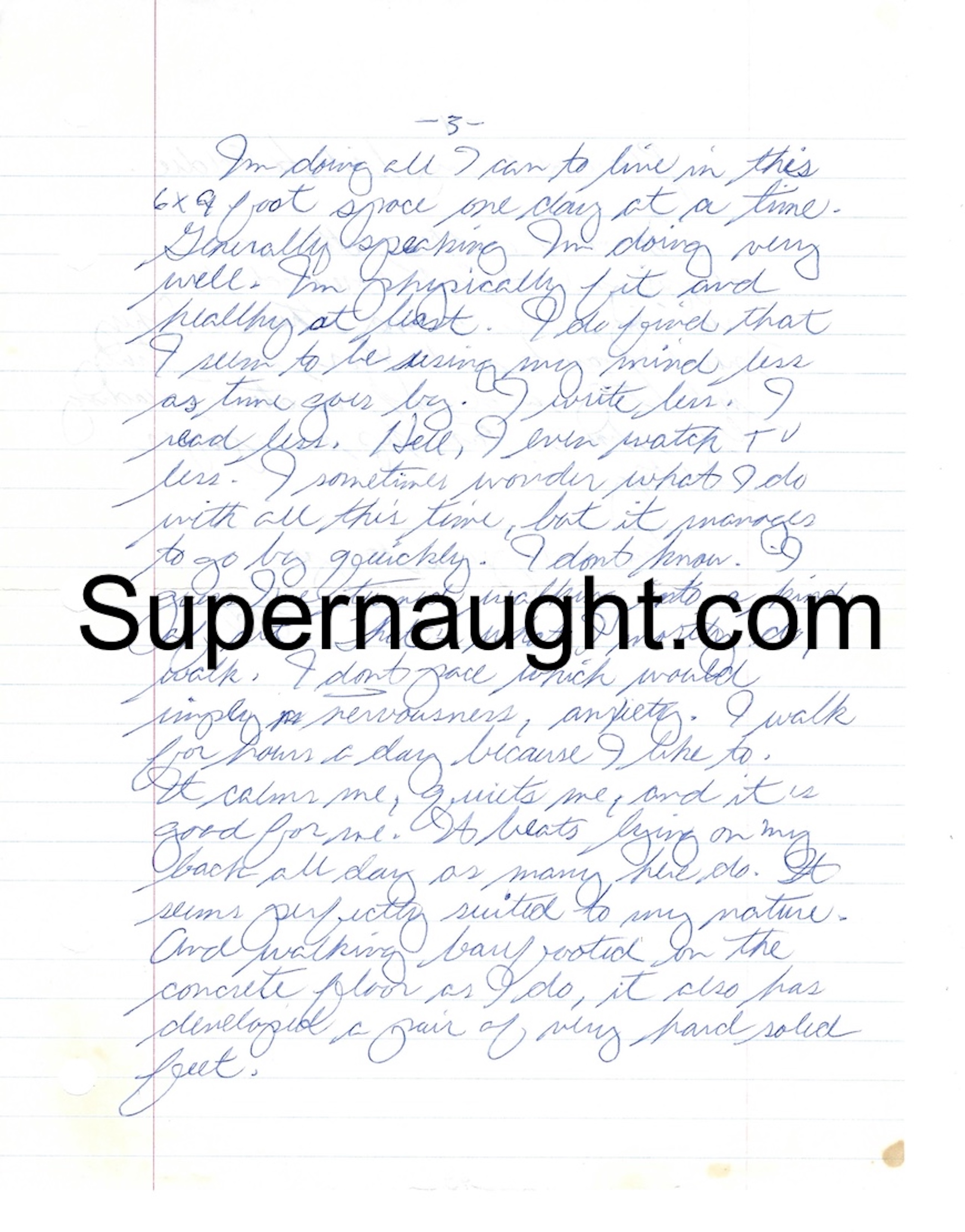 Ted Bundy Signed Four Page Letter image 3