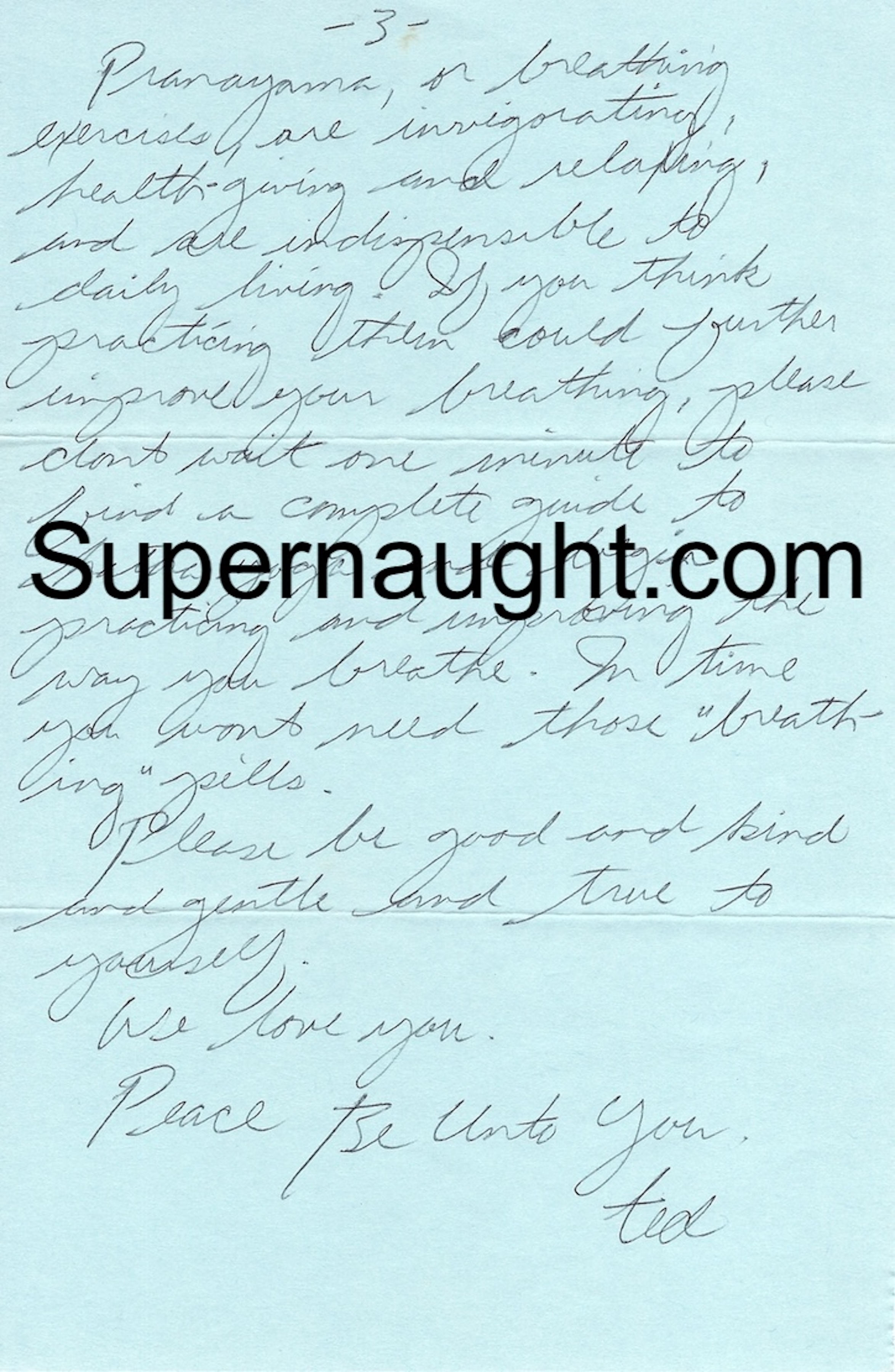 Ted Bundy Signed Letter and Envelope Set image 3