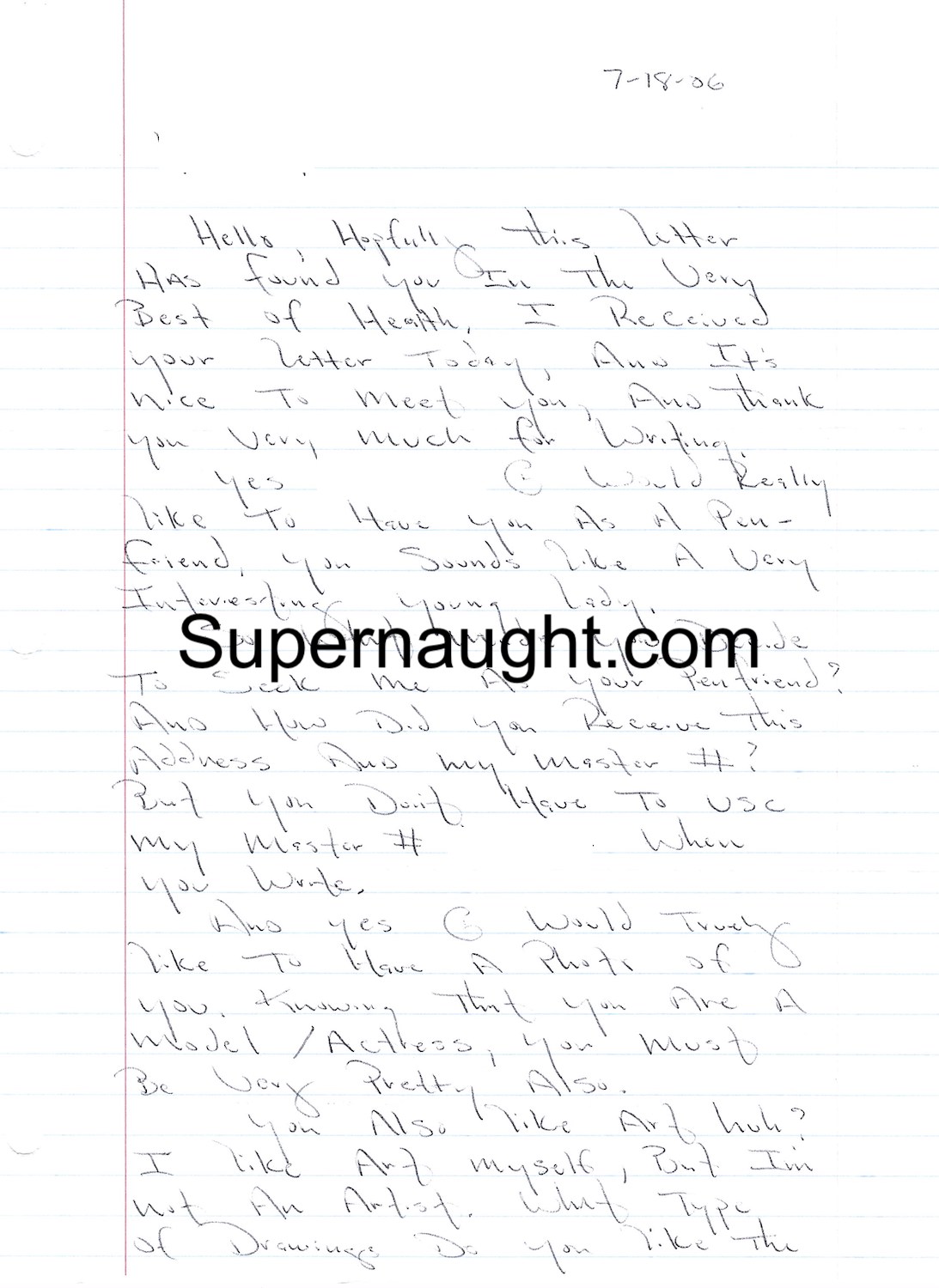 Terry Blair Letter Signed With Envelope Set image 2