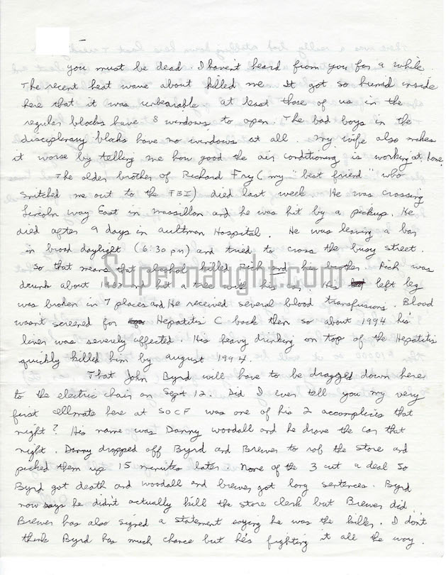 Thomas Dillon Letter and Envelope Set Both Signed