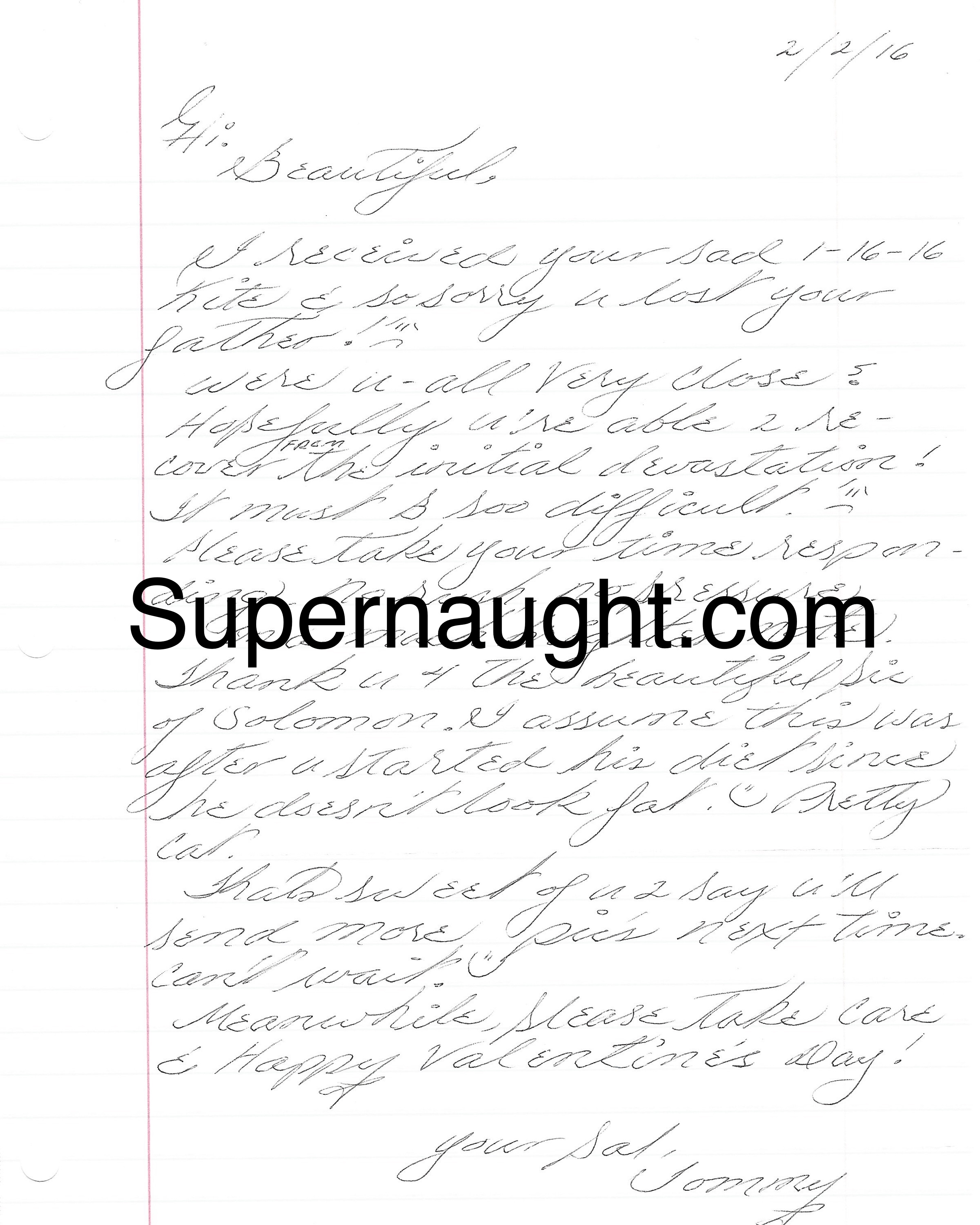 Thomas Silverstein Letter and Envelope Set Both Signed