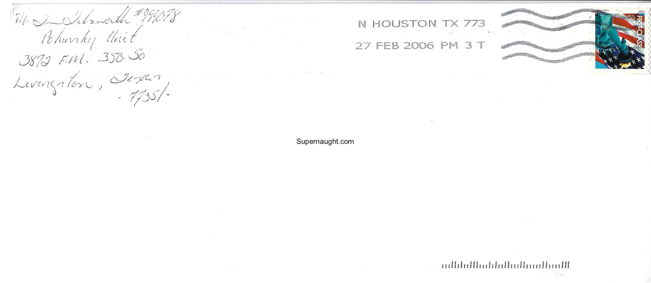 Timothy Titsworth Letter Envelope Set Both Signed image 2