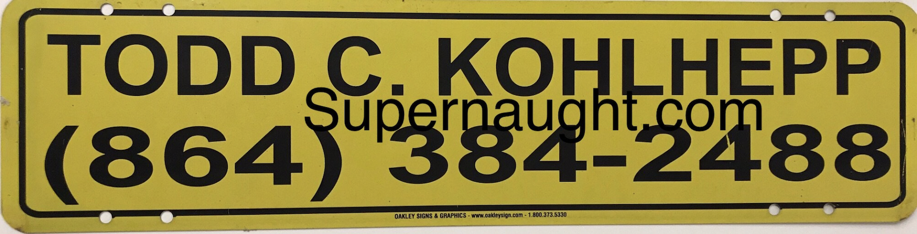 Todd Kohlhepp Real Estate Sign image 2