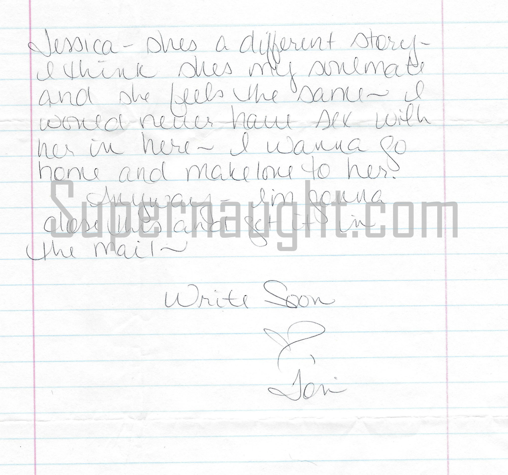 Toni Lawrence Letter Signed image 3