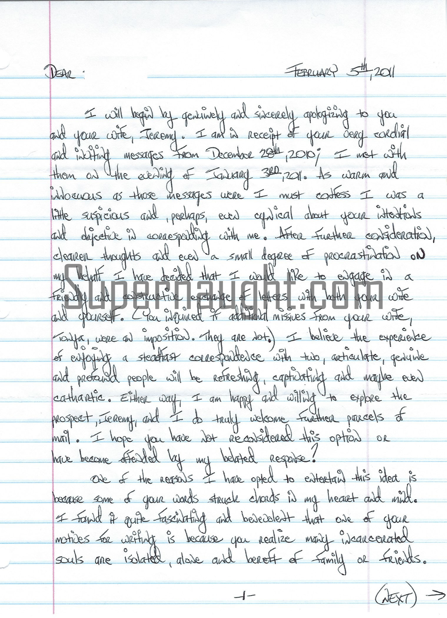 Tony Amati Five Page Letter And Envelope Set Both Signed image 2