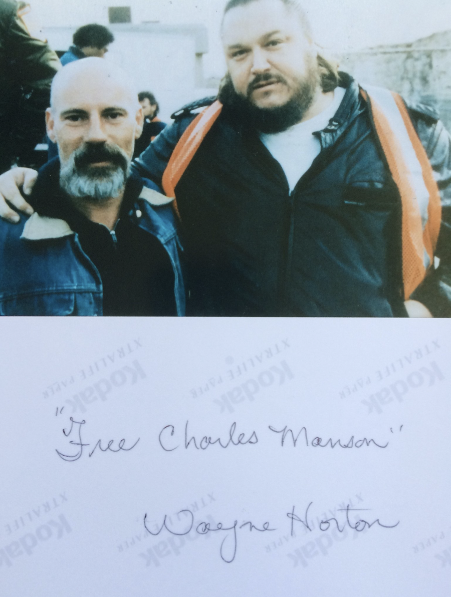 Wayne Horton Signed Photo