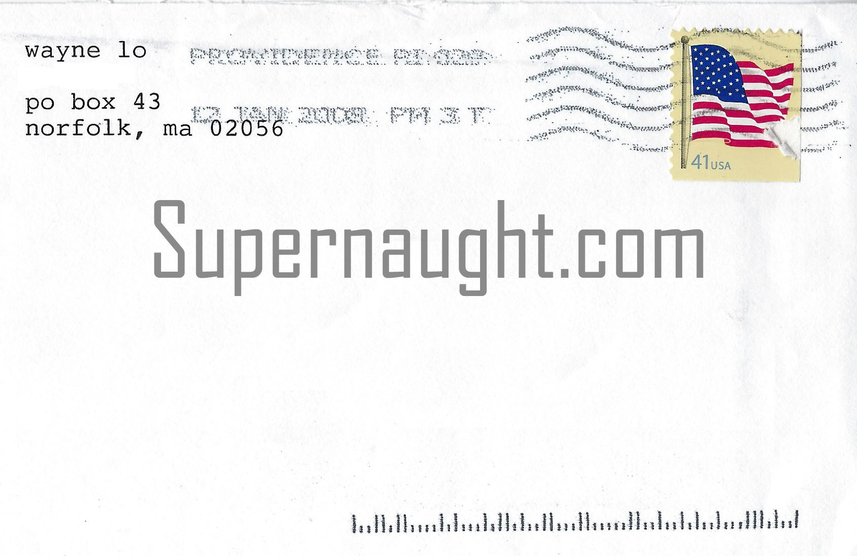 Wayne Lo Letter And Envelope Set image 3