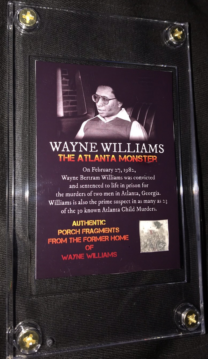Wayne Williams Home Porch Collector Card