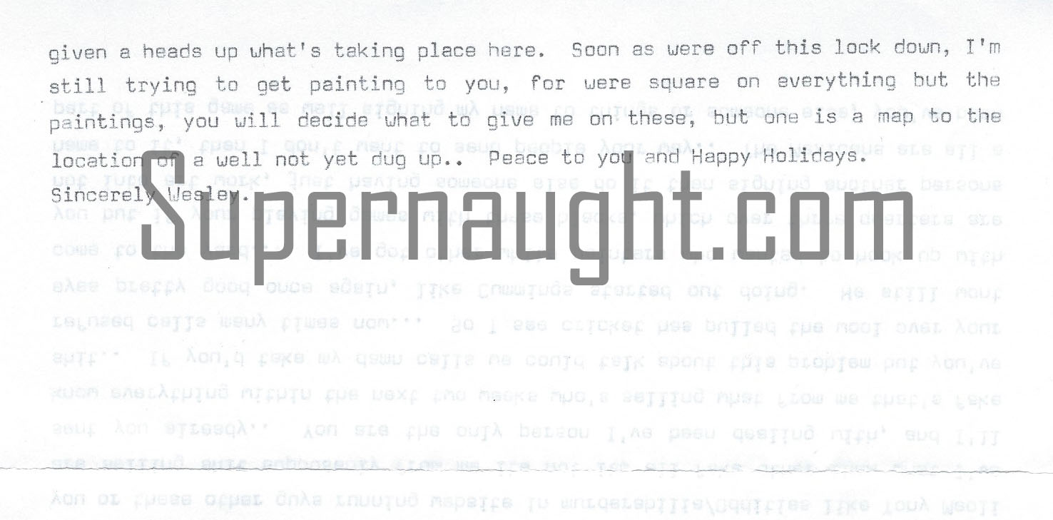 Wesley Shermantine Letter Envelope Set image 2