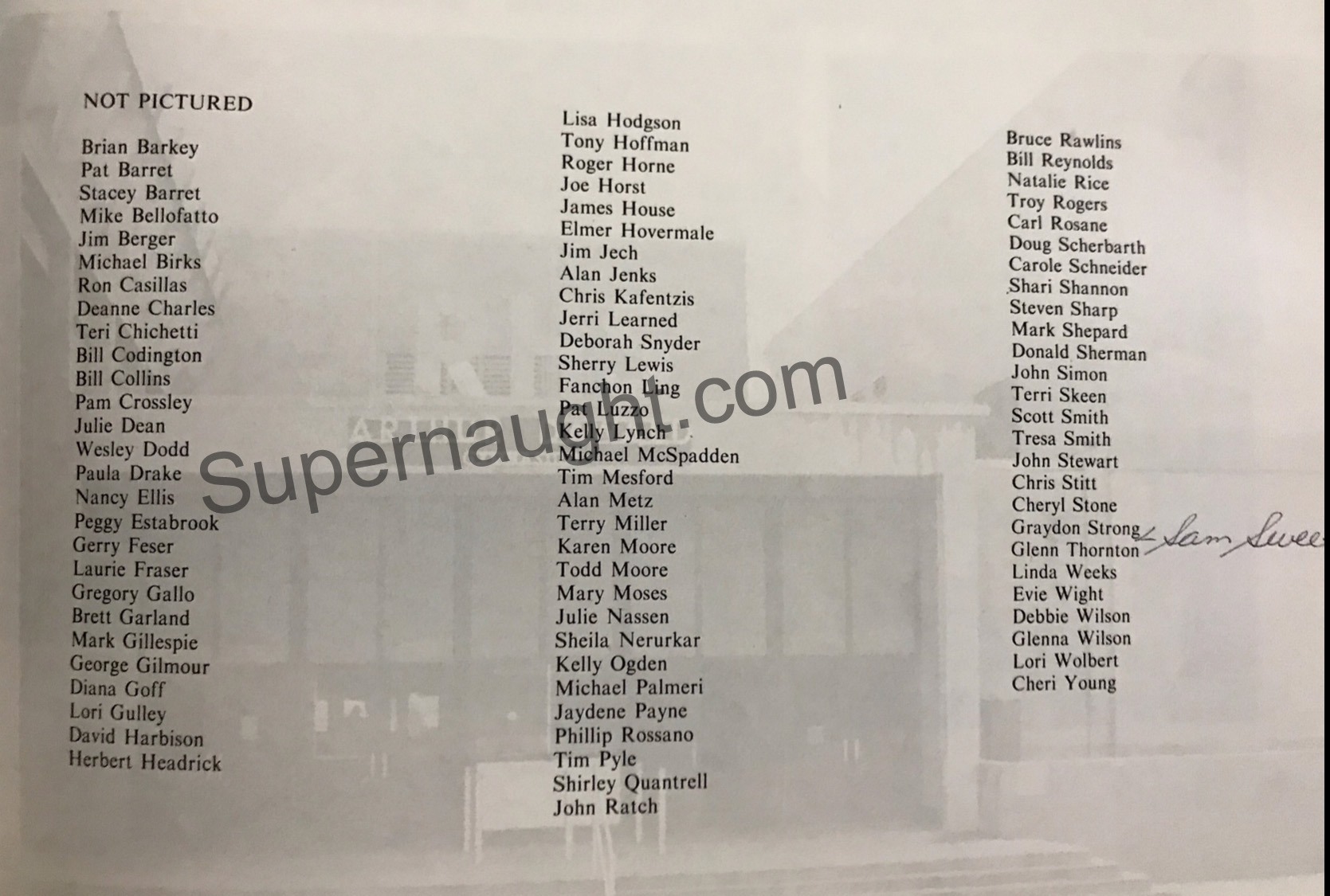 Westley Allan Dodd 1979 Columbia High School Yearbook image 6