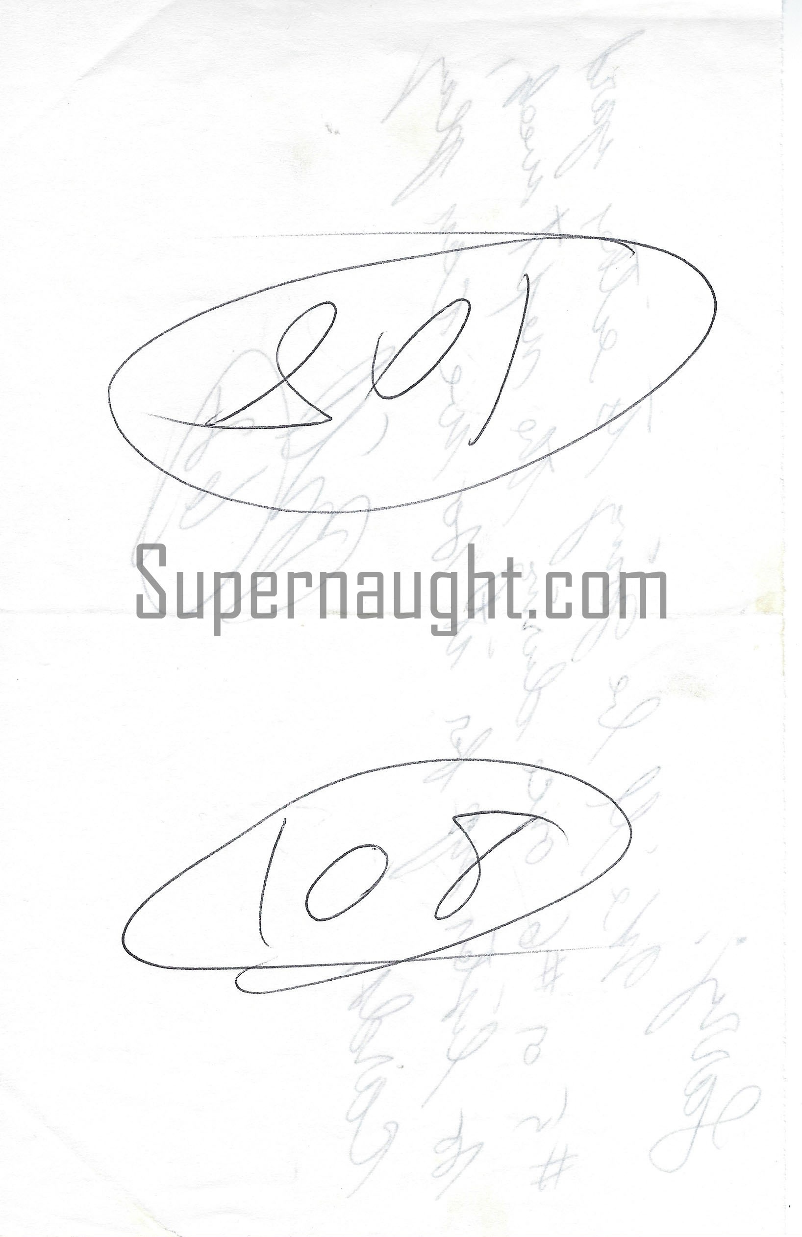 William Bonin Signed Death Row Kite to Lawrence Bittaker image 2