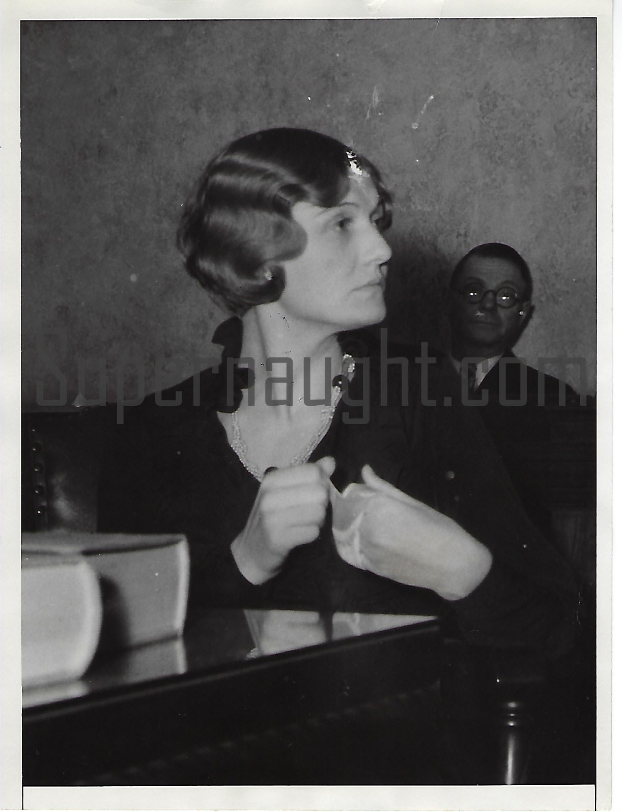 Winnie Ruth Judd February 1932 Courtroom Press Photo