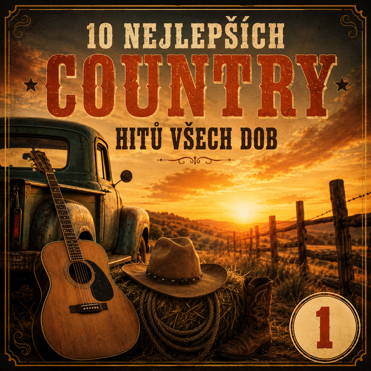 10 NEJLEPŠÍCH country hitů všech dob 1