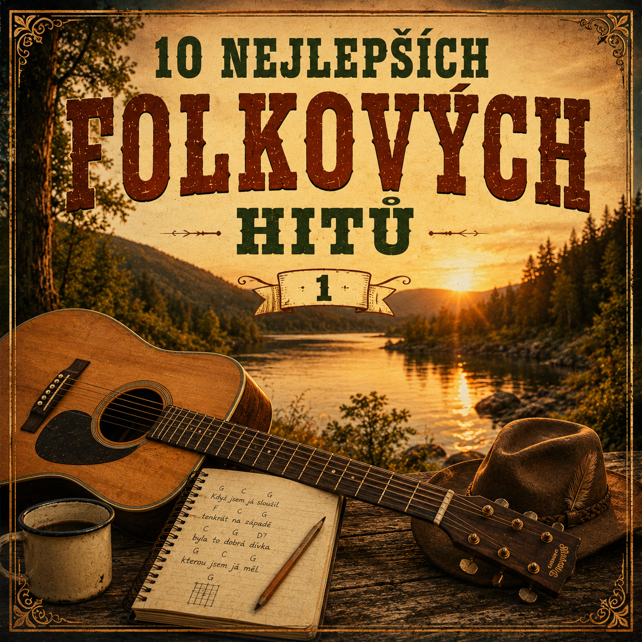 10 NEJLEPŠÍCH folkových hitů 1