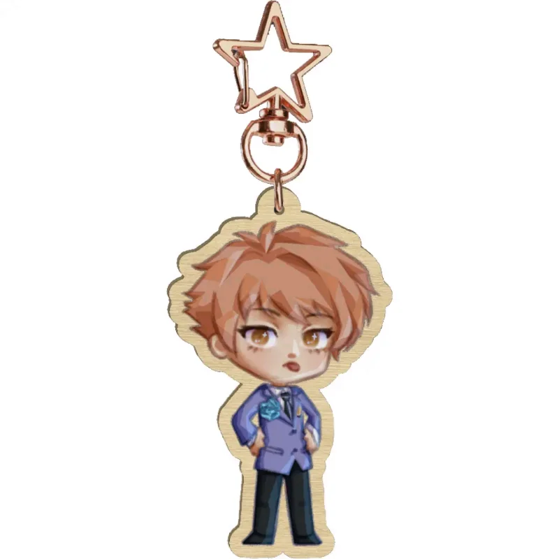 Llavero madera Hikaru Ouran
