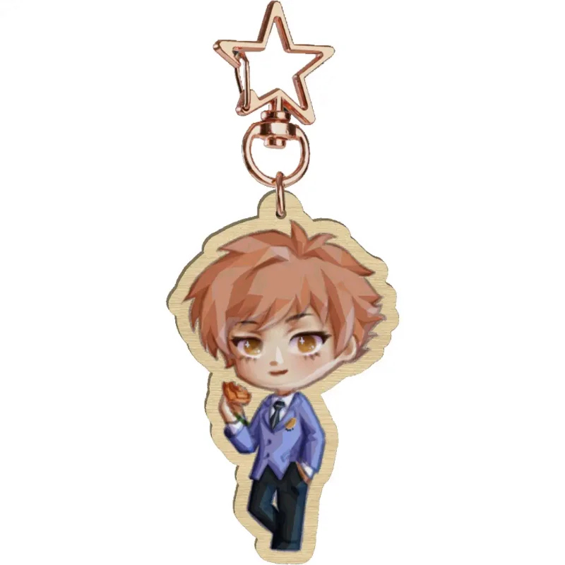 Llavero madera Kaoru Ouran