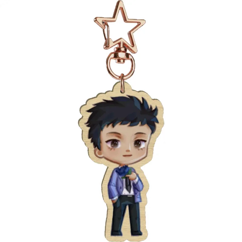 Llavero madera Mori Ouran
