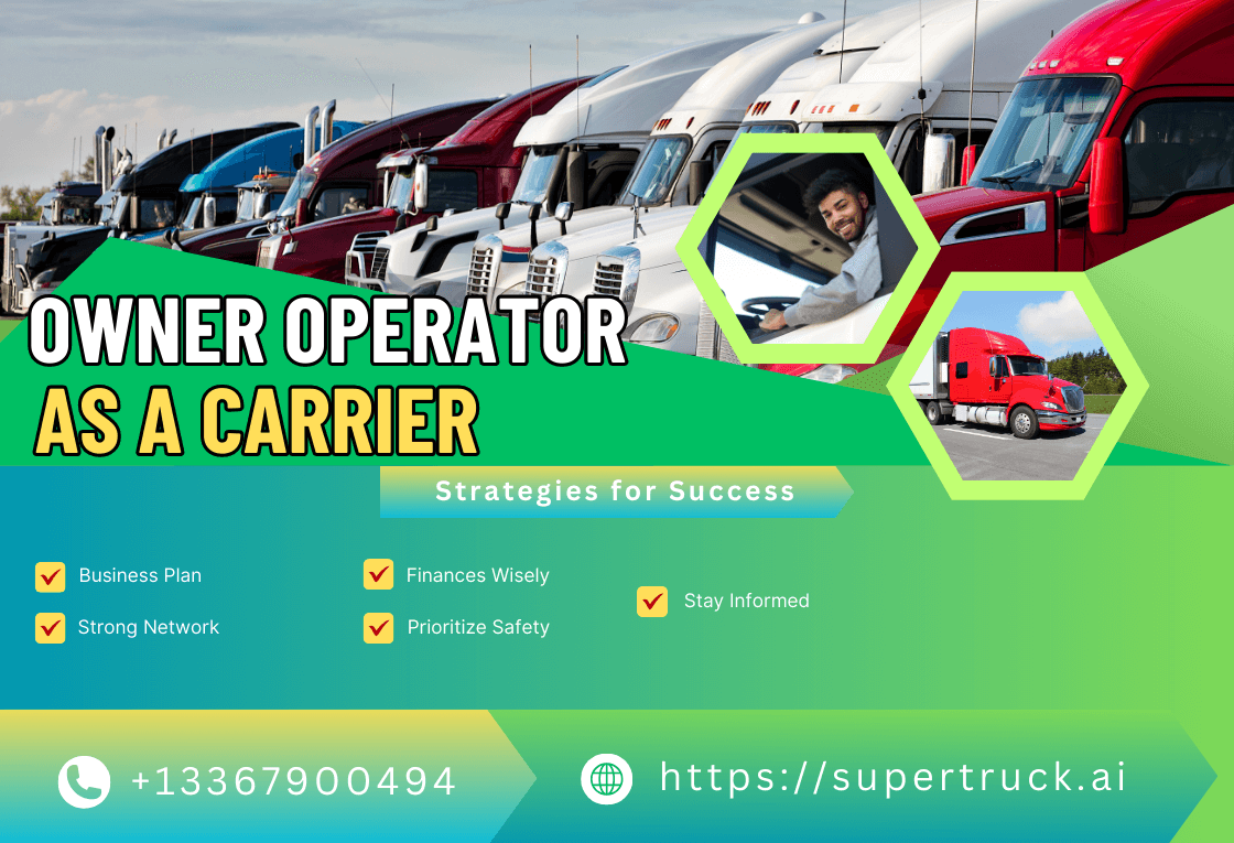 Owner Operator as a Carrier