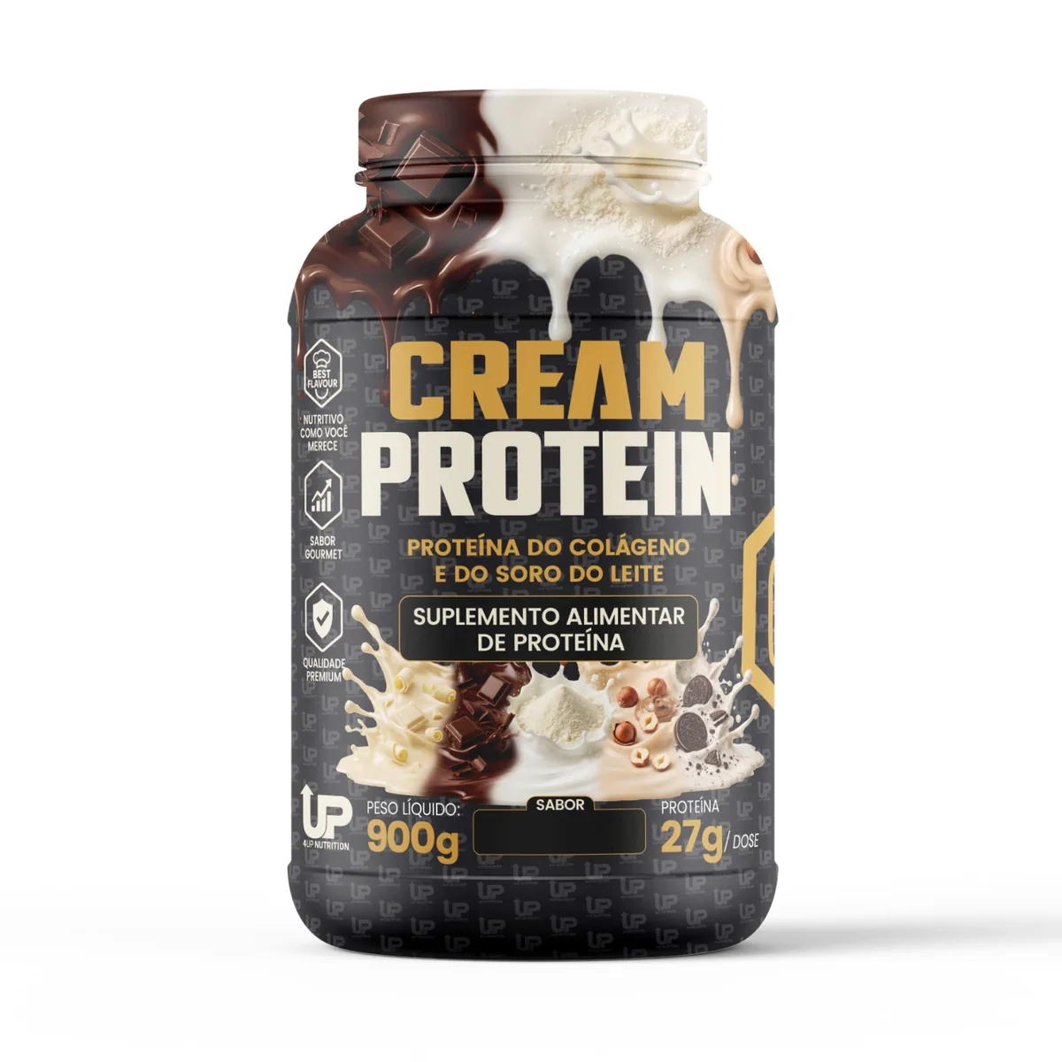 Cream Protein — 900 g (4UP Nutrition)