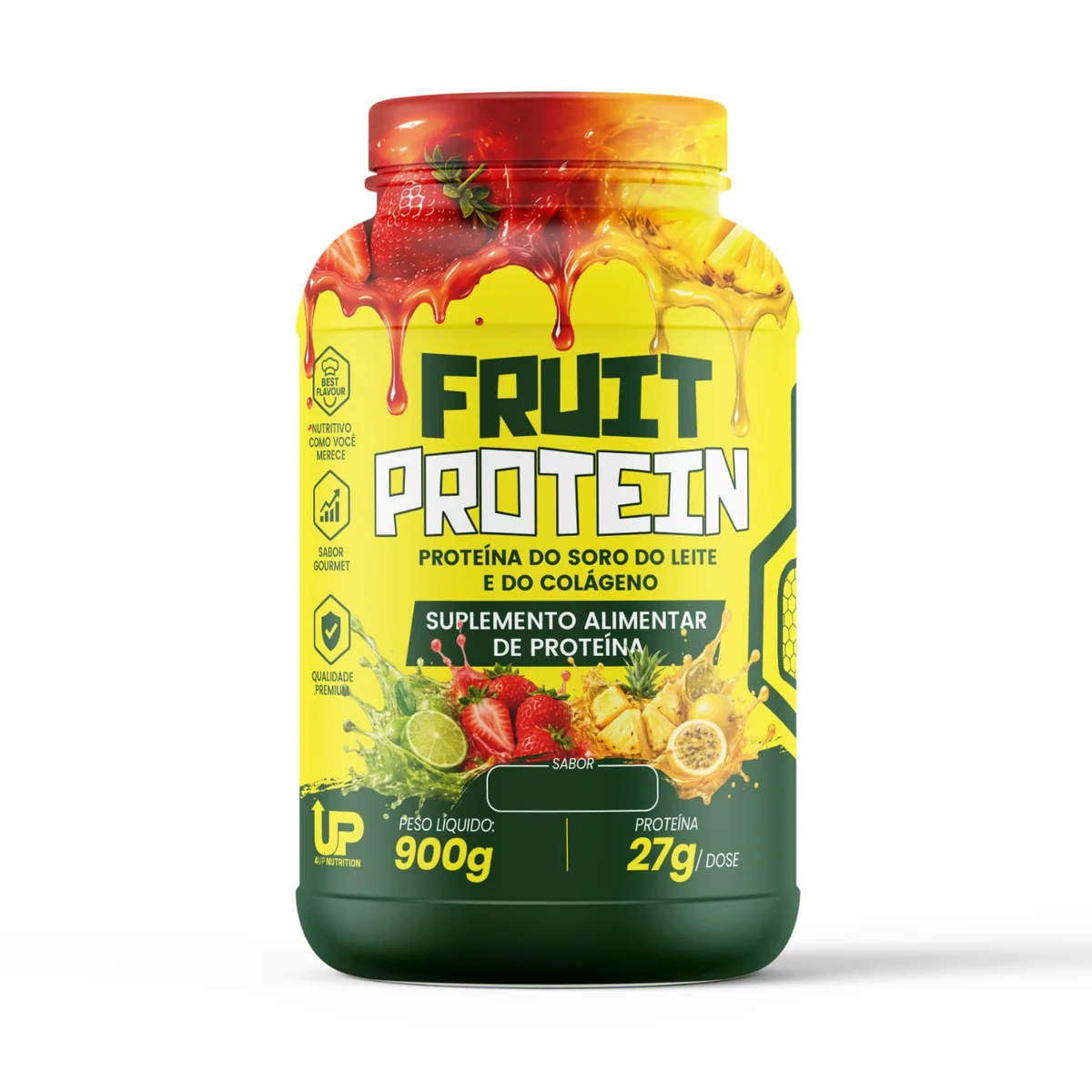 Fruit Protein — 900 g (4UP Nutrition)