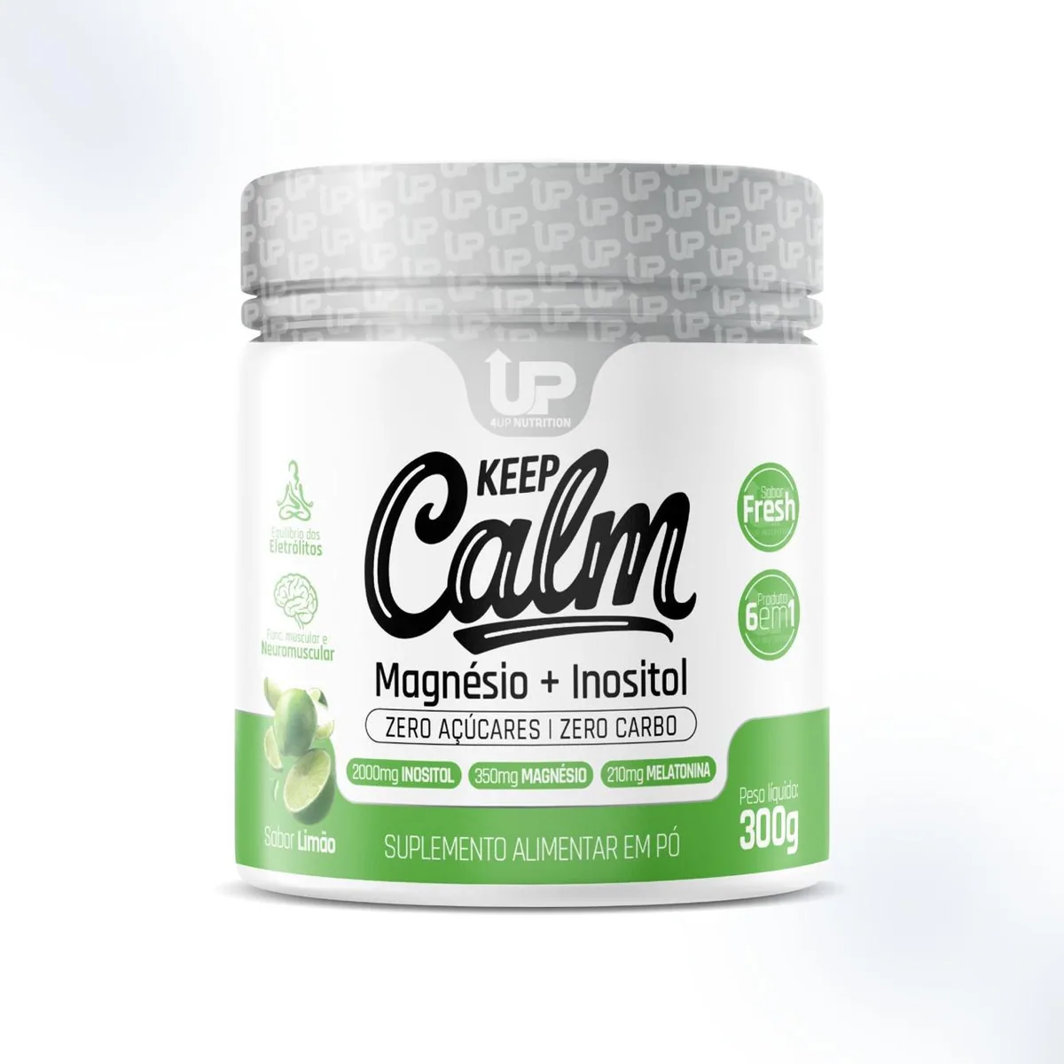 KeepCalm sabor Limão — 300 g (4UP Nutrition)