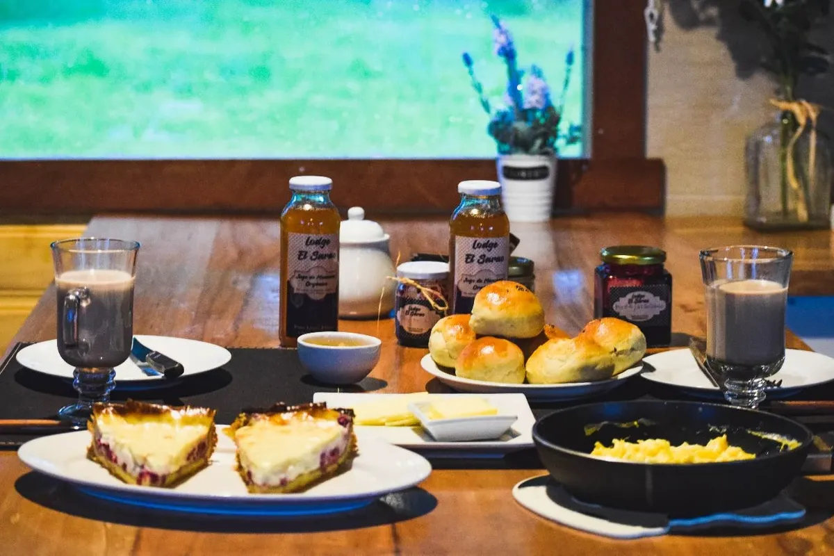 Desayuno Lodge El Sarao
